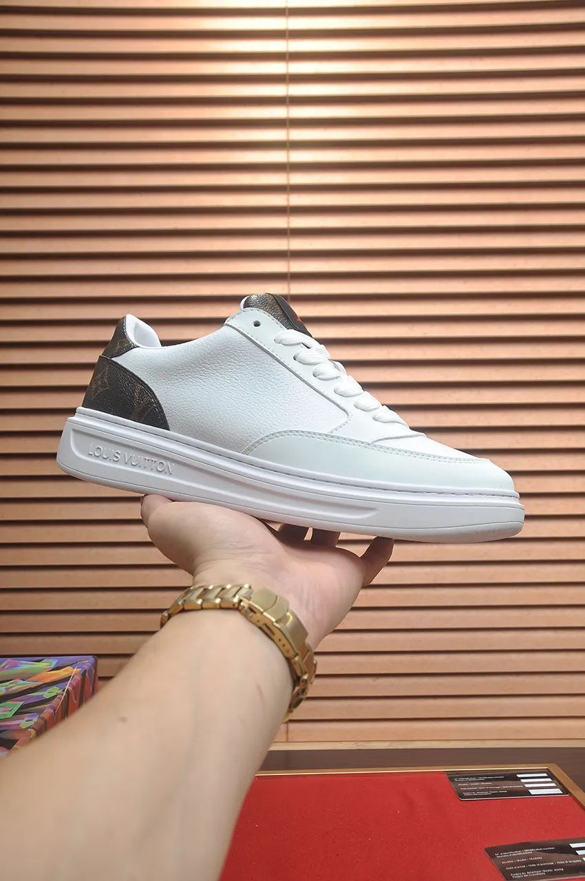 Men's shoes 💰540💶[LOUIS VUITTON] Original order price (water-dyed cowhide lining) new model 🍀LV Louis Vuitton * - top version of LV classic trendy shoes! Made of imported original cowhide, water-dyed cowhide lining, and original wear-resistant rubber outsole! High quality products! Code number 38-45 (45 is custom-made and cannot be returned or exchanged)